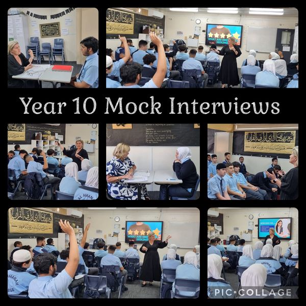 Year 10 Mock Interviews