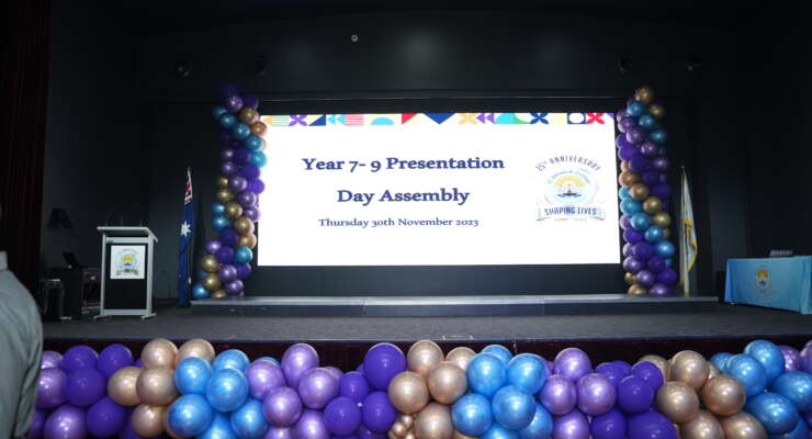 Year 7 – 9 Presentation Day 2023