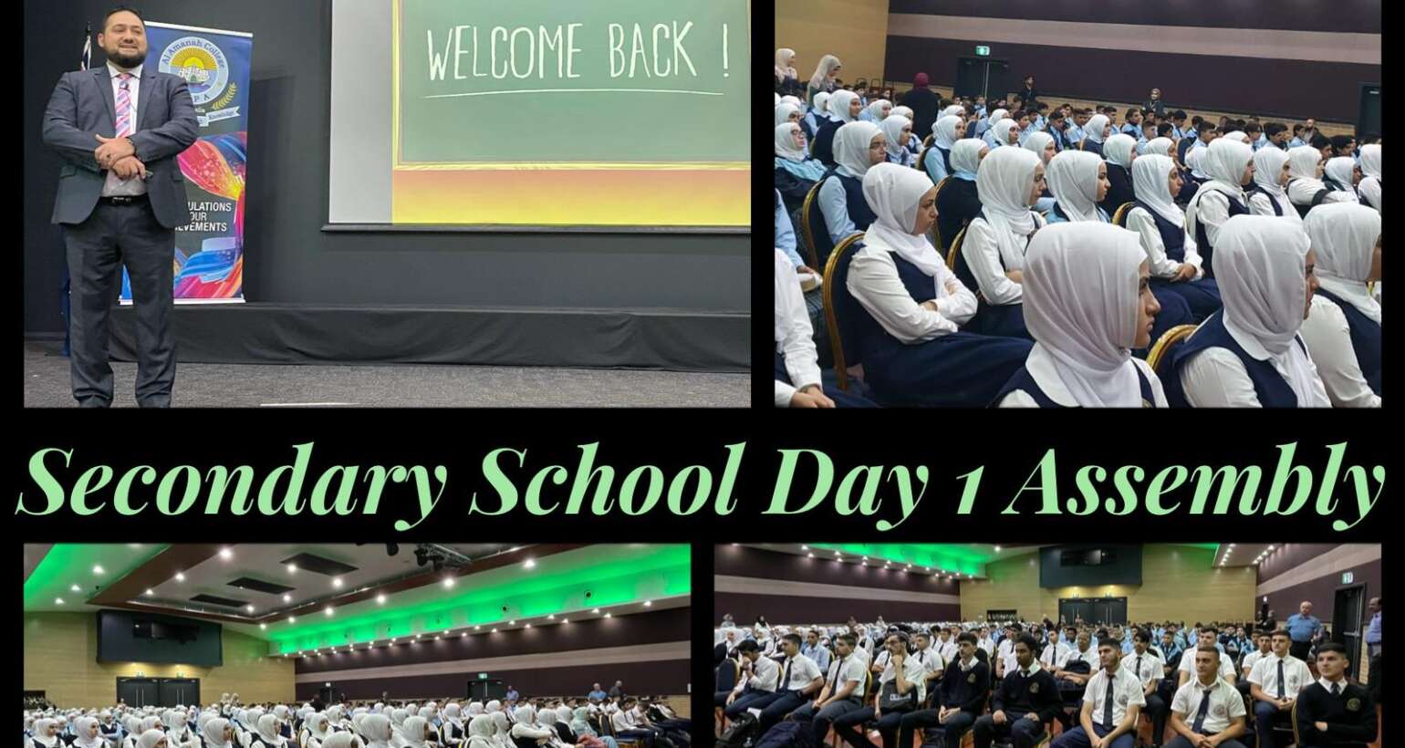 SECONDARY SCHOOL DAY 1 ASSEMBLY
