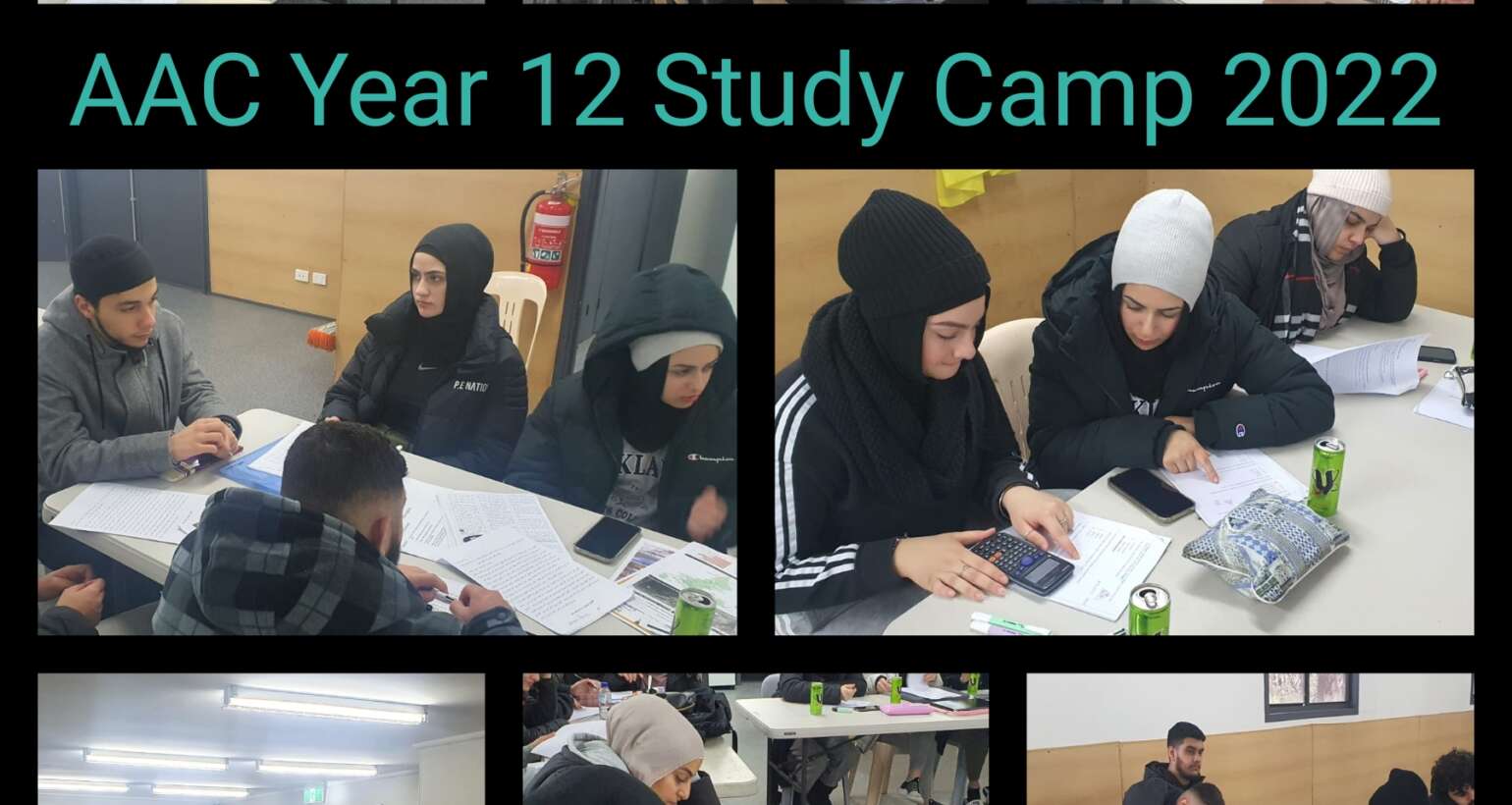 AAC YEAR 12 STUDY CAMP 2022
