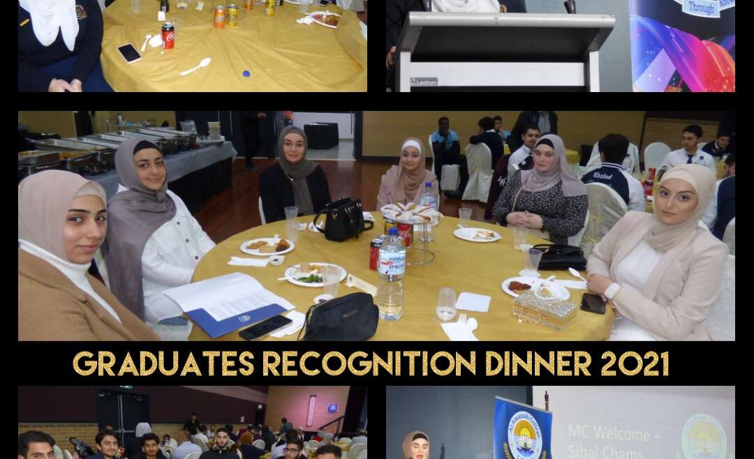 GRADUATES RECOGNITION DINNER 2021