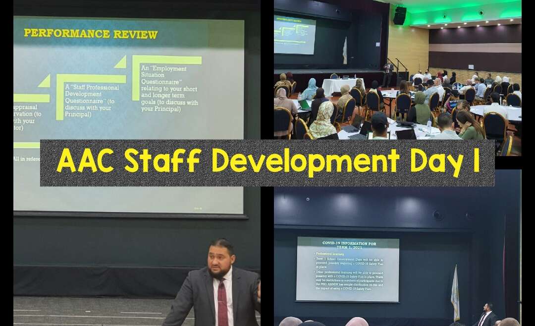 AAC STAFF DEVELOPMENT DAY ONE