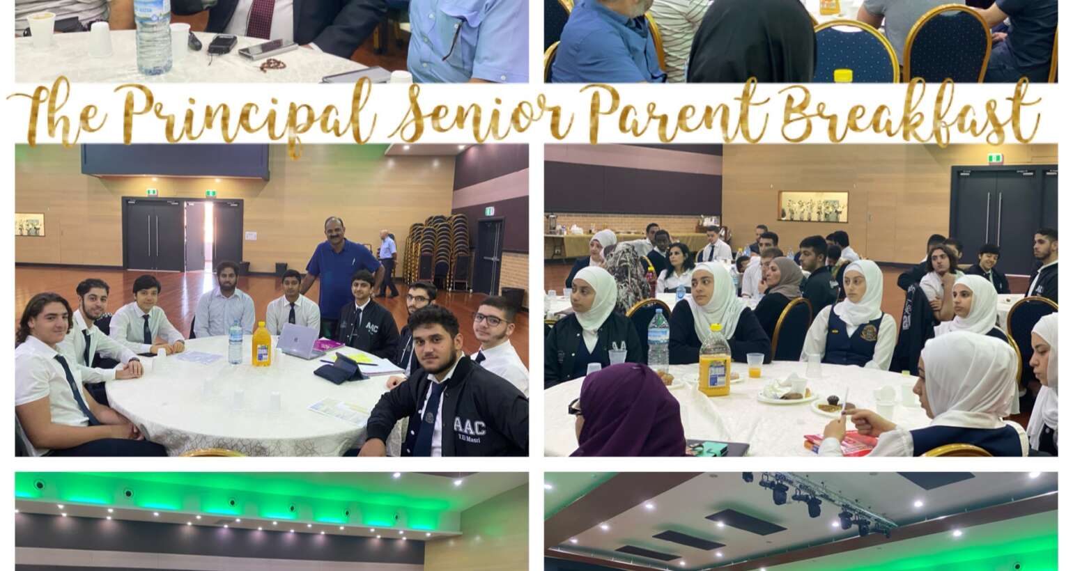 THE PRINCIPAL SENIOR STUDENT PARENT BREAKFAST